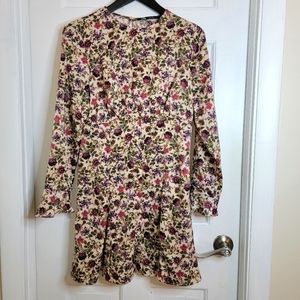 Zara Floral Mini Dress. M.